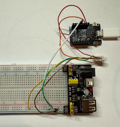 SP511e Connected with ESP-CAM-MB