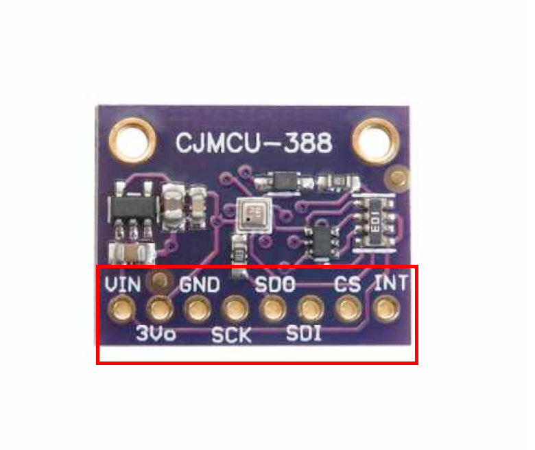 BMP388 / CJMCU-388 Barometric Pressure Sensor pinout