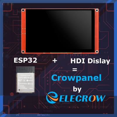 The Elecrow CrowPanel ESP32 Display Boards with a detailed comparison of the different models. Explore features, performance, and quick start with the 2.8" and 7.0" boards.