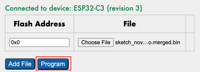 ESPBoards Online ESP32 Uploader Tool Upload the Program