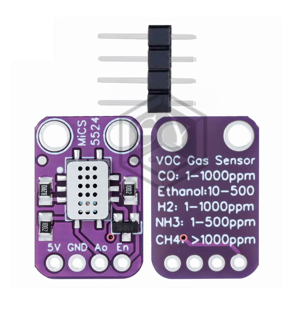 MiCS-4514 Dual Gas Sensor pinout