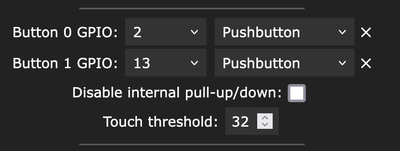 WLED SP511e Buttons Configration