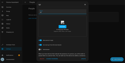 Home Assistant Create New User