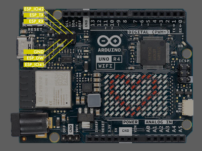 Arduino uno R4 WiFi 100%New Original development board programming