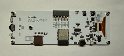 Elecrow CrowPanel ESP32 5.79” E-paper Board Back Side