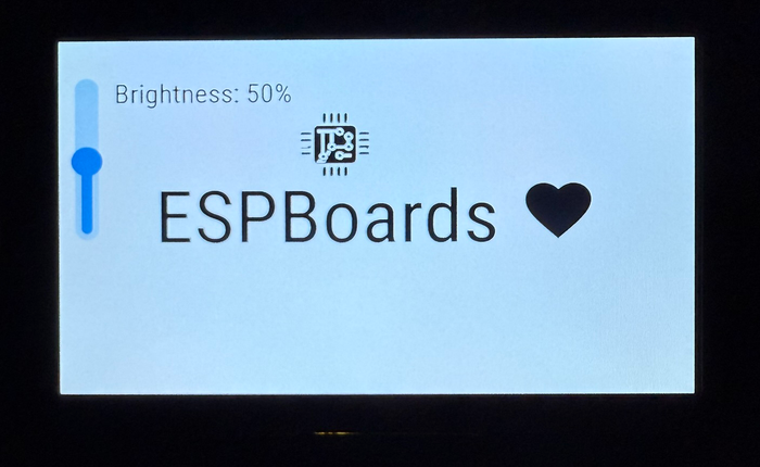 ESPHome Display Touch Screen Brightness Control