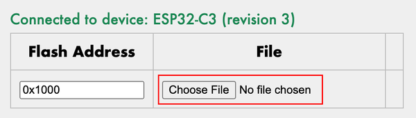 ESPBoards Online ESP32 Uploader Tool Choose File