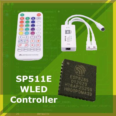 Unlock the full potential of the SP511E LED controller with WLED. Flash custom firmware to the 8$ Addressable LED Strip Controller with WiFi, IR Remote and More